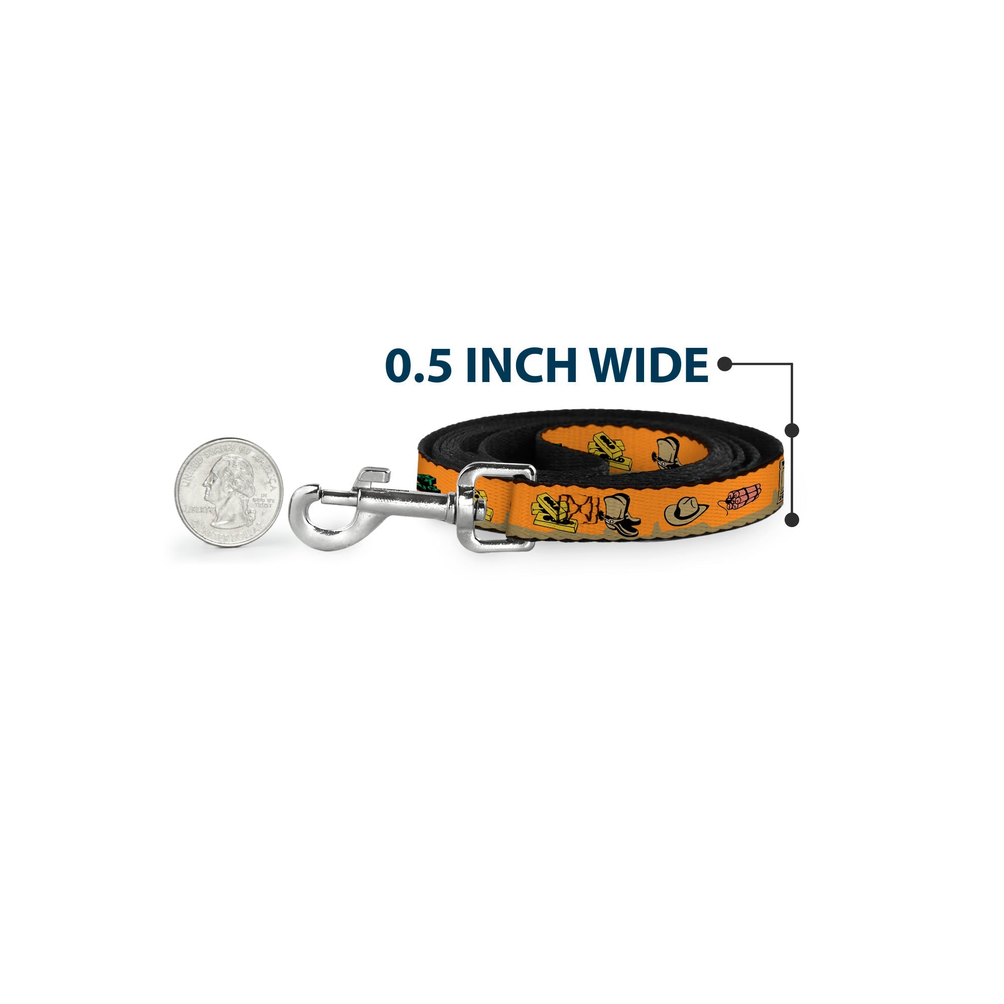 Dog Leash - Old Western Multi Color