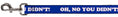Load image into Gallery viewer, Dog Leash - OH, NO YOU DIDN'T!!! Navy/Purple/White
