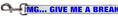 Load image into Gallery viewer, Dog Leash - OMGâ€¦GIVE ME A BREAK!!! White/Royal
