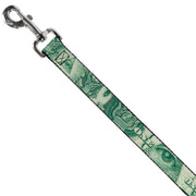 Dog Leash - One Dollar Bill Eye of Providence/Bald Eagle CLOSE-UP