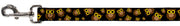 Dog Leash - Owls Scattered Black/Brown/Yellow