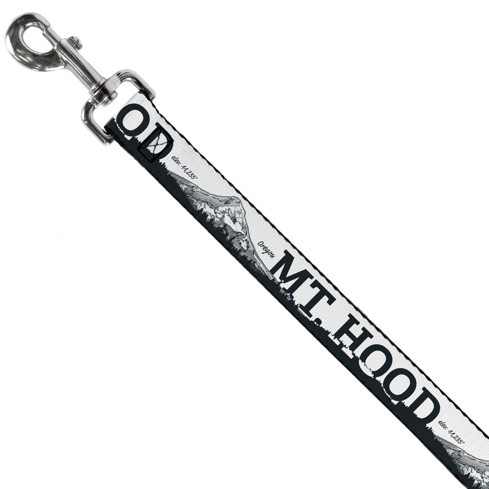 Dog Leash - Oregon MT. HOOD Scenery White/Grays
