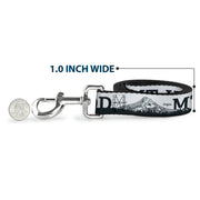 Dog Leash - Oregon MT. HOOD Scenery White/Grays
