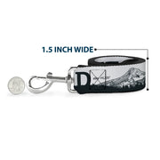 Dog Leash - Oregon MT. HOOD Scenery White/Grays