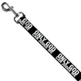 Load image into Gallery viewer, Dog Leash - ONLY GOD CAN JUDGE ME Bold Black/White
