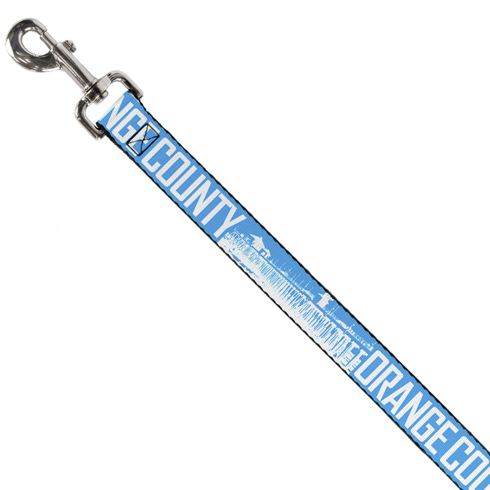 Dog Leash - ORANGE COUNTY/Pier Scene Blue/White