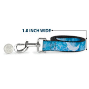 Dog Leash - Ocean Vivid White Wash