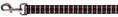 Load image into Gallery viewer, Dog Leash - Plaid Black/Red
