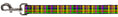 Load image into Gallery viewer, Dog Leash - Plaid Black/Multi Neon

