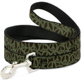 Load image into Gallery viewer, Dog Leash - Peace Brown/Olive
