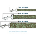 Load image into Gallery viewer, Dog Leash - Peace Sage/Olive
