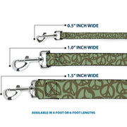 Dog Leash - Peace Sage/Olive