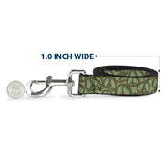 Dog Leash - Peace Sage/Olive