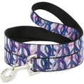 Load image into Gallery viewer, Dog Leash - Peace Mixed White/Blue/Pink
