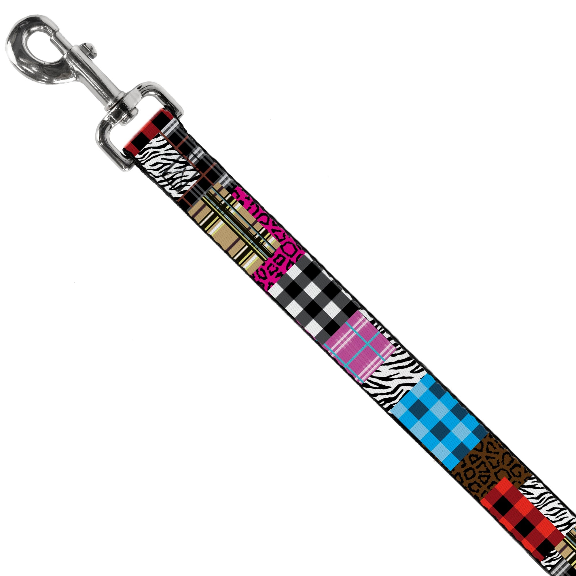 Dog Leash - Plaid & Animal Skins