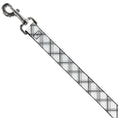 Load image into Gallery viewer, Dog Leash - Plaid X White/Gray
