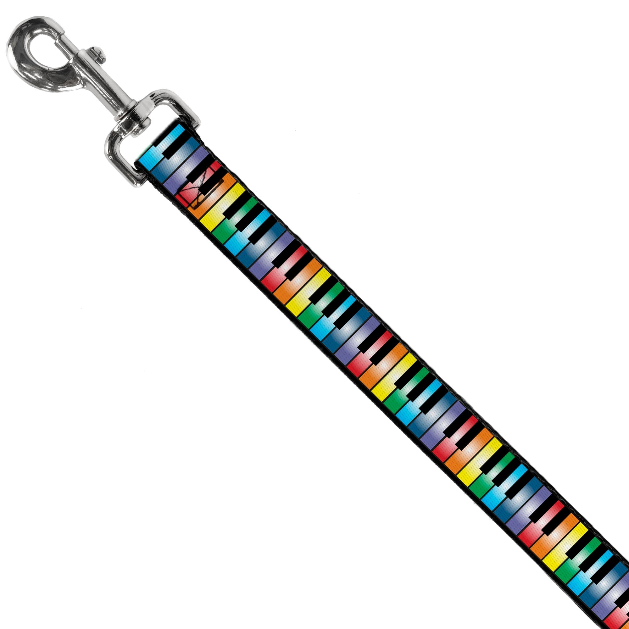 Dog Leash - Piano Keys Rainbow