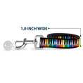 Load image into Gallery viewer, Dog Leash - Piano Keys Rainbow
