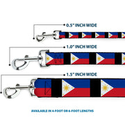 Dog Leash - Philippines Flags
