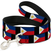 Dog Leash - Philippines Flags