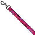 Load image into Gallery viewer, Dog Leash - Plaid Curls Pink/Black/Yellow/Blue
