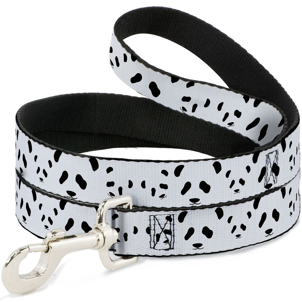 Dog Leash - Panda Bear Spots