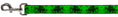 Load image into Gallery viewer, Dog Leash - Palm Trees/Rings Greens/Blacks
