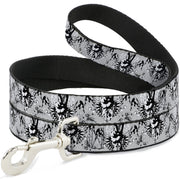 Dog Leash - Peace w/Wings Gray