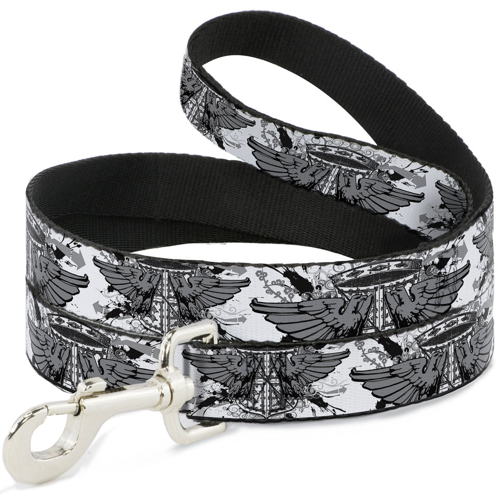 Dog Leash - Phoenix Shield White
