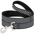 Load image into Gallery viewer, Dog Leash - Paw Print Black/White
