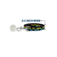 Load image into Gallery viewer, Dog Leash - Plaid X Gradient Black/Orange/Green/Blue
