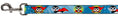 Load image into Gallery viewer, Dog Leash - Penguin Superhero Blue Bubbles
