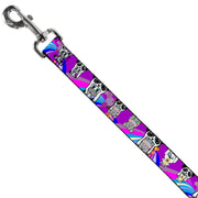 Dog Leash - Panda Hat Animals w/Bright Color Burst