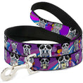 Load image into Gallery viewer, Dog Leash - Panda Hat Animals w/Bright Color Burst
