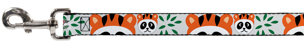 Dog Leash - Panda w/Tiger Hat
