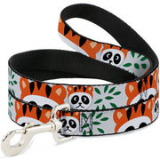 Dog Leash - Panda w/Tiger Hat