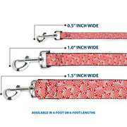 Dog Leash - Peppermint Candies
