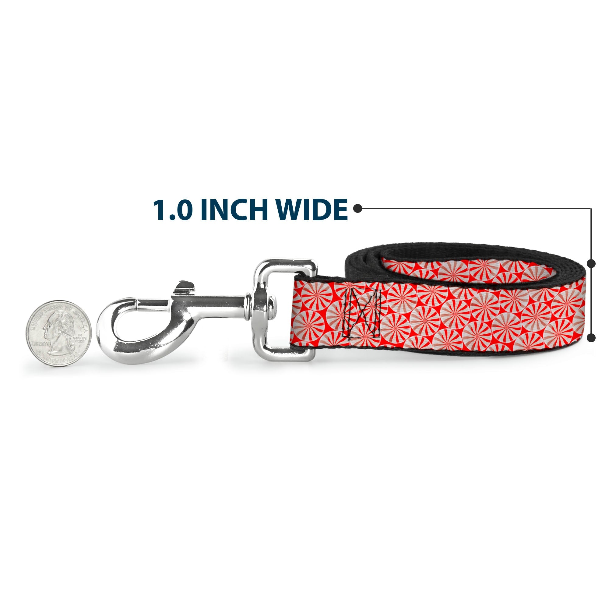 Dog Leash - Peppermint Candies