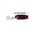 Load image into Gallery viewer, Dog Leash - Punk Princess Black/Fuchsia
