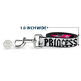 Load image into Gallery viewer, Dog Leash - Punk Princess w/Zippers & Skulls
