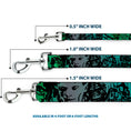 Load image into Gallery viewer, Dog Leash - Retro Monster Aqua/Black
