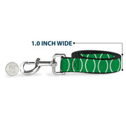 Dog Leash - Rings Camo Neon Green/White