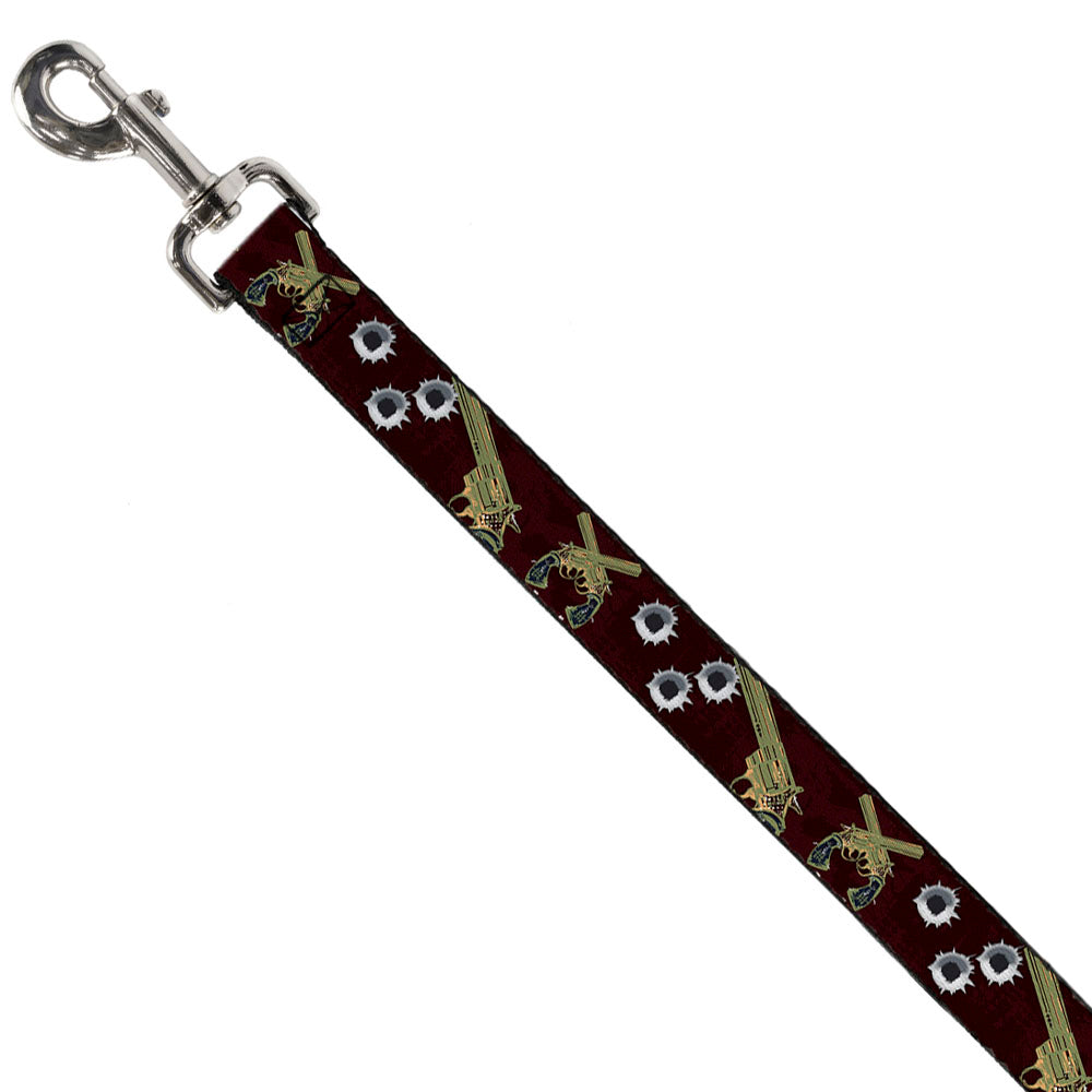 Buckle-Down Dog Leash - Revolvers Purple/Green