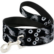 Buckle-Down Dog Leash - Revolvers Black/Gray