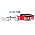 Load image into Gallery viewer, Dog Leash - RIP CITY Red/White
