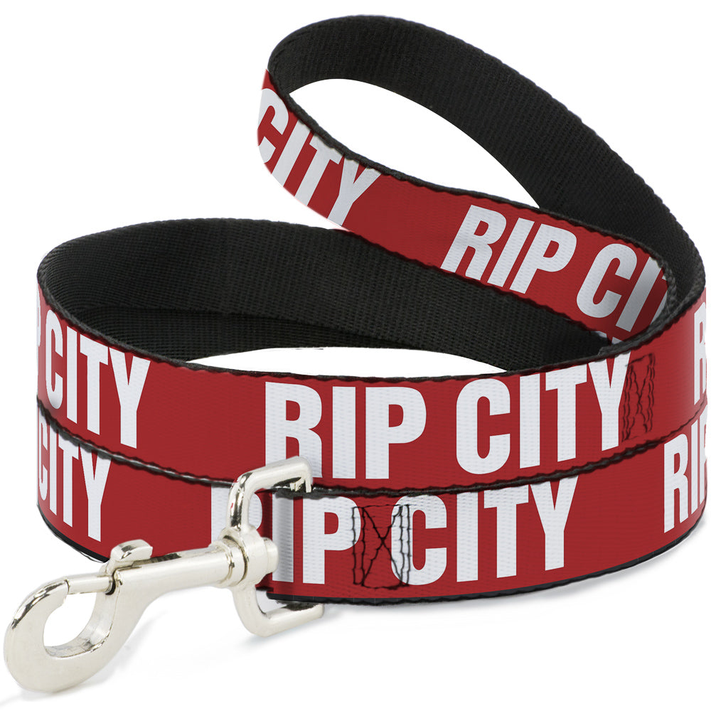 Dog Leash - RIP CITY Red/White