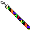 Load image into Gallery viewer, Dog Leash - Spotlight Black/Multi Neon
