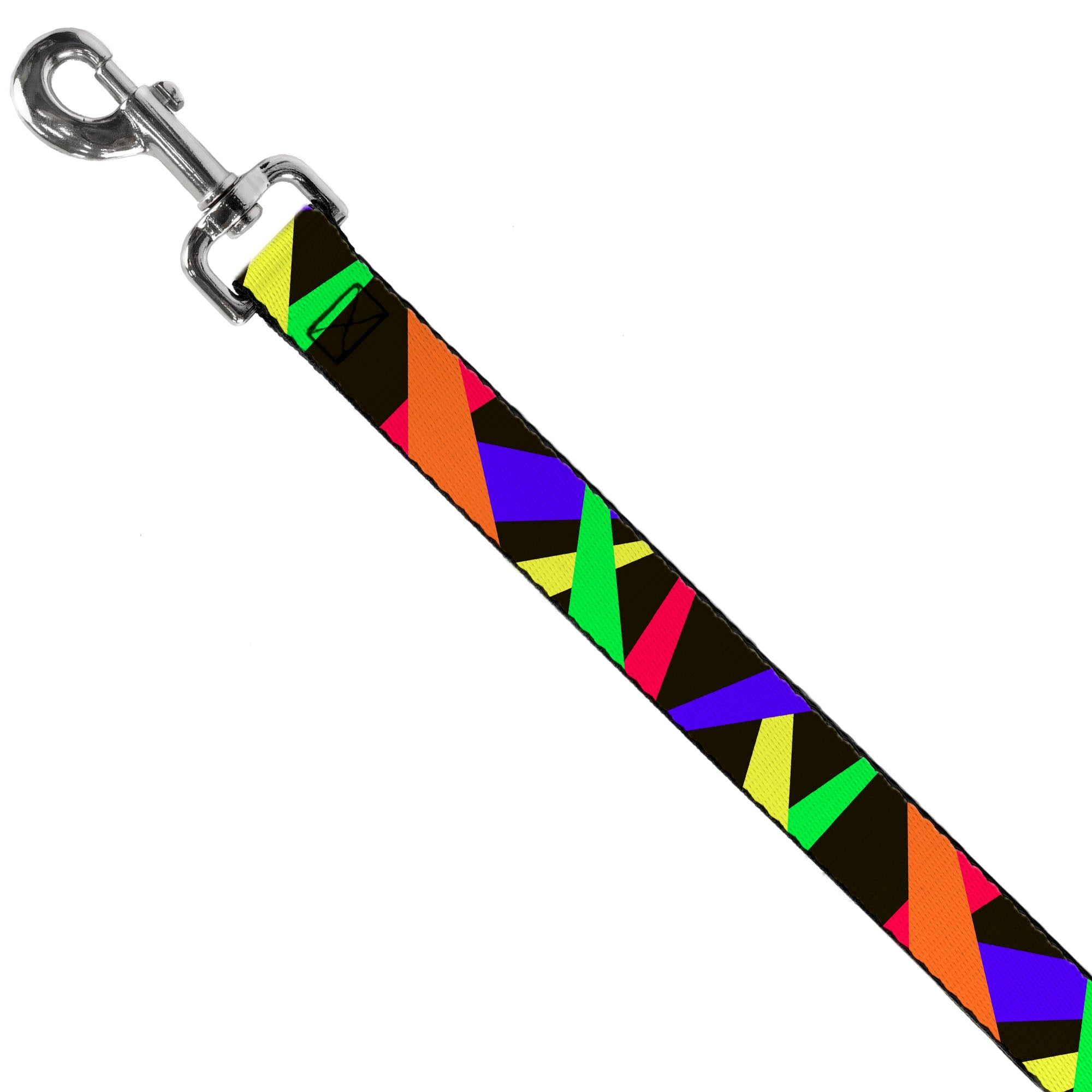 Dog Leash - Spotlight Black/Multi Neon