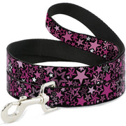 Dog Leash - Stargazer Black/Pink