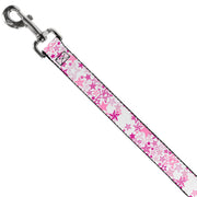 Dog Leash - Stargazer White/Pink